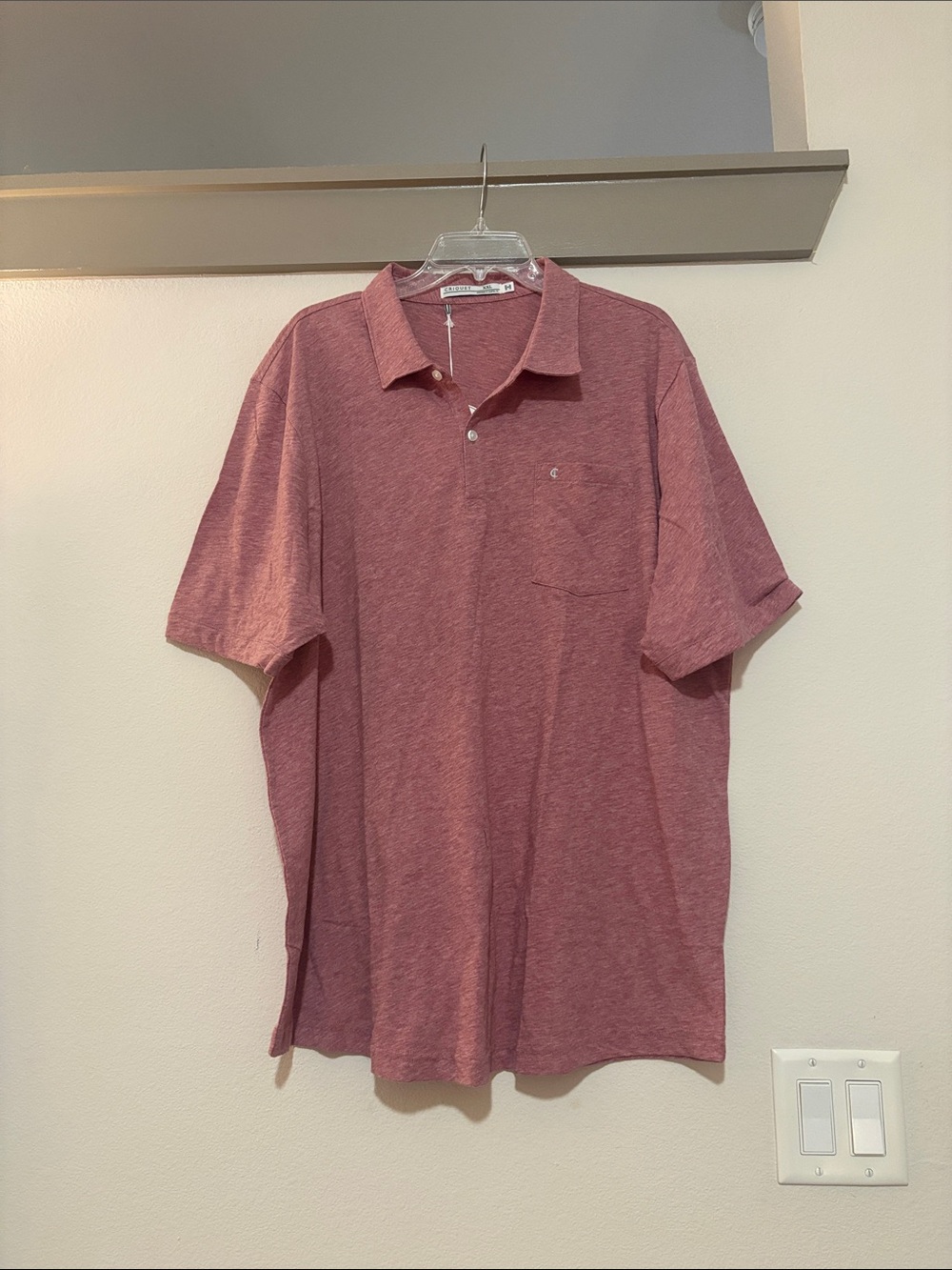 Criquet Men’s 100% Cotton Polo Shirt SZ XXL NWT